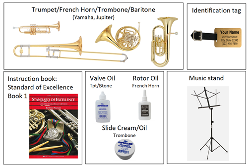 Brass supplies